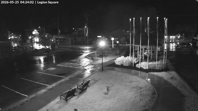 time-lapse frame, Inlet Legion Square webcam