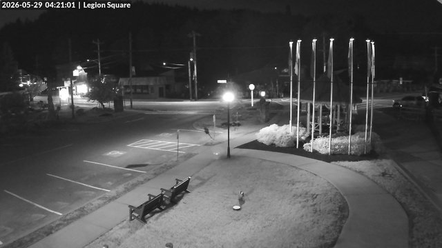 time-lapse frame, Inlet Legion Square webcam