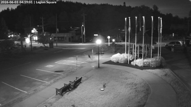 time-lapse frame, Inlet Legion Square webcam
