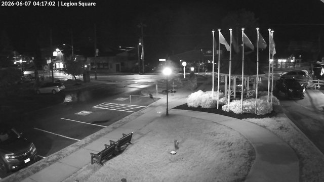 time-lapse frame, Inlet Legion Square webcam