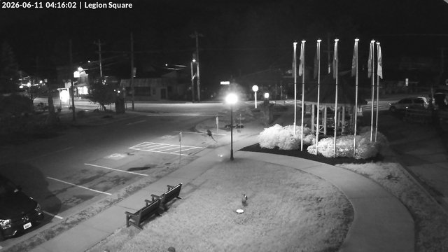 time-lapse frame, Inlet Legion Square webcam