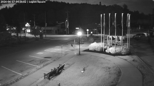 time-lapse frame, Inlet Legion Square webcam