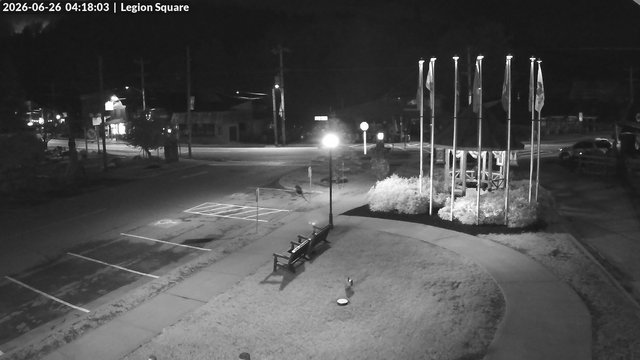 time-lapse frame, Inlet Legion Square webcam