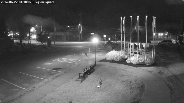 time-lapse frame, Inlet Legion Square webcam