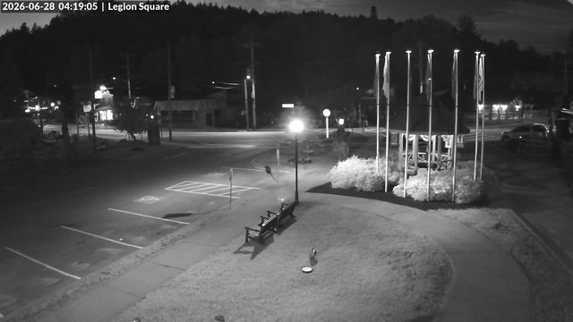 time-lapse frame, Inlet Legion Square webcam