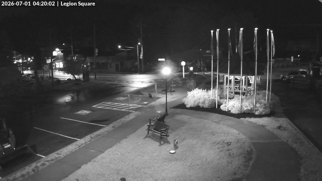 time-lapse frame, Inlet Legion Square webcam