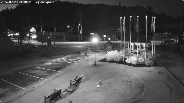time-lapse frame, Inlet Legion Square webcam