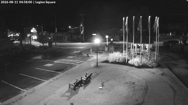 time-lapse frame, Inlet Legion Square webcam