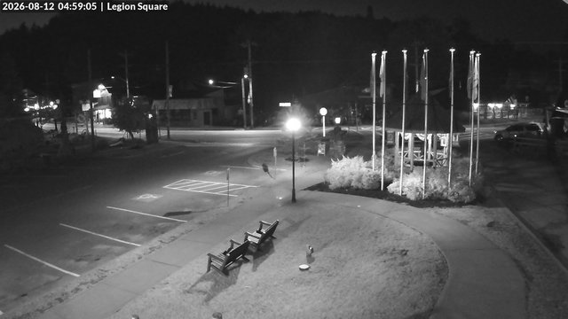 time-lapse frame, Inlet Legion Square webcam