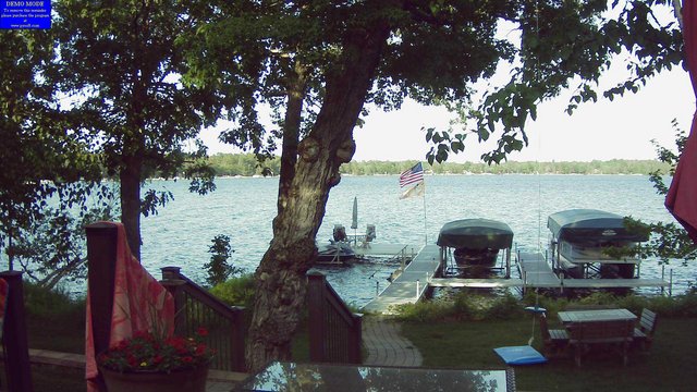 time-lapse frame, Ten Mile Lake Webcam webcam