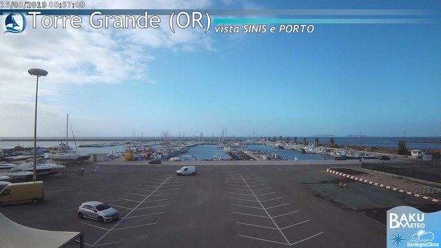 time-lapse frame, Torre Grande webcam