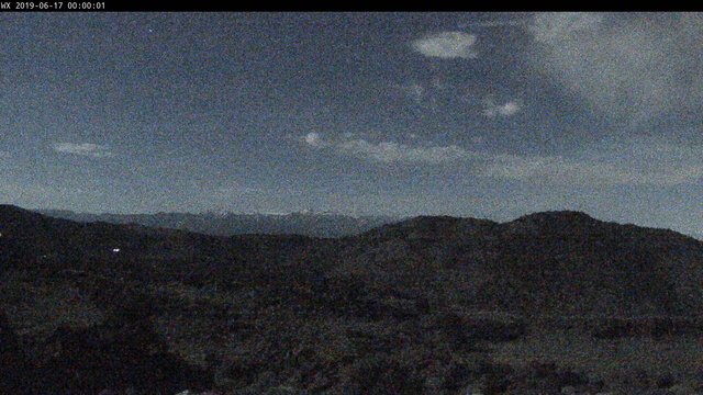 time-lapse frame, Highlands webcam