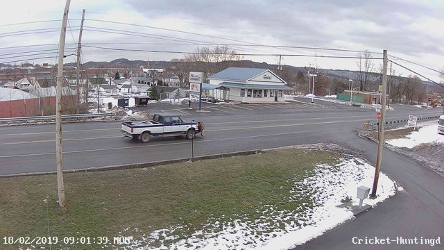 time-lapse frame, William Penn Highway webcam