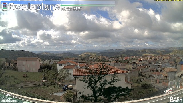 time-lapse frame, Escalaplano webcam