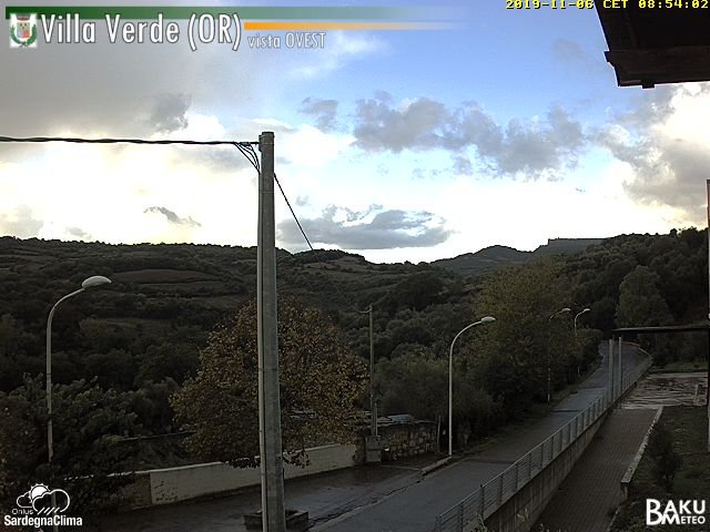 time-lapse frame, Baini Ovest webcam
