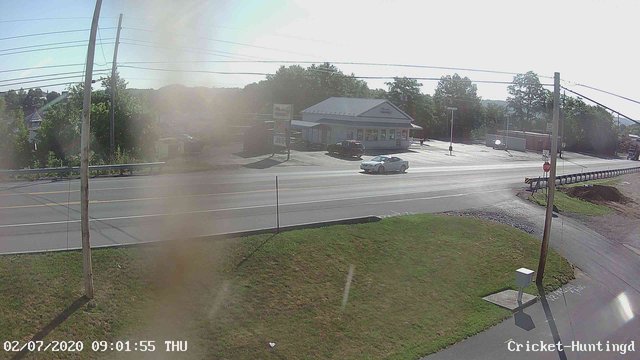 time-lapse frame, William Penn Highway webcam