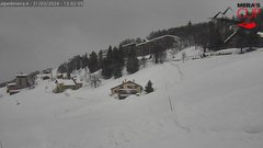 view from Alpe di Mera - Paese on 2024-03-31