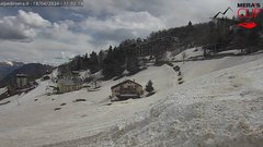 view from Alpe di Mera - Paese on 2024-04-18