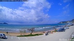 view from Arillas Corfu Live Webcam on 2024-03-24