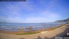 view from Arillas Corfu Live Webcam on 2024-03-29
