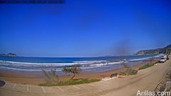 view from Arillas Corfu Live Webcam on 2024-04-24