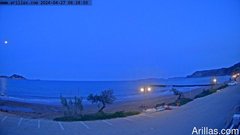 view from Arillas Corfu Live Webcam on 2024-04-27