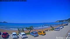 view from Arillas Corfu Live Webcam on 2024-05-05