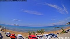 view from Arillas Corfu Live Webcam on 2024-05-12