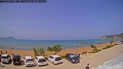 view from Arillas Corfu Live Webcam on 2024-05-19