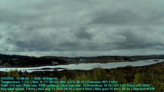 view from Aune on 2025-05-02