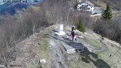 view from Mrzlica - stolp on 2024-03-17
