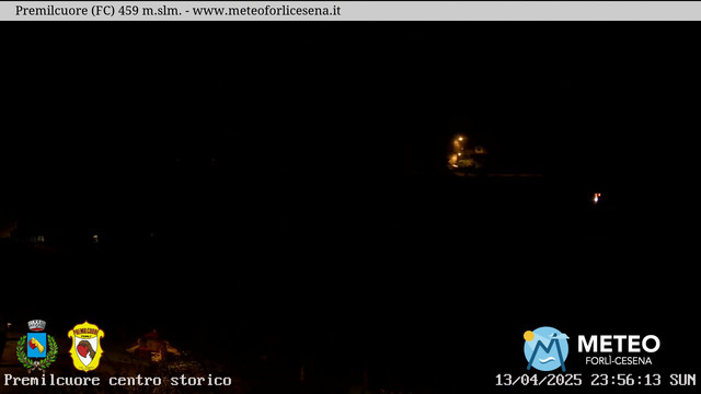 time-lapse frame, Premilcuore webcam