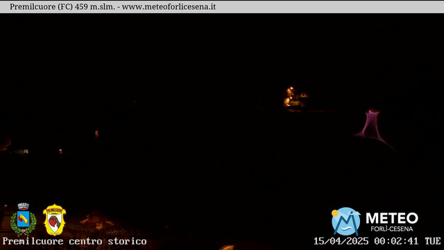 time-lapse frame, Premilcuore webcam
