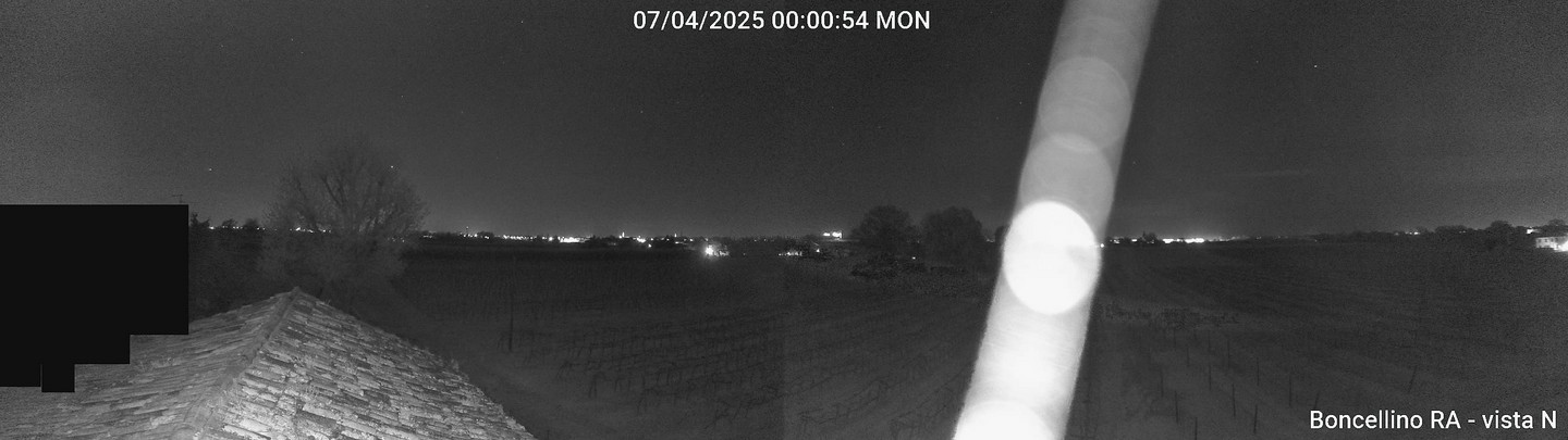 time-lapse frame, Boncellino Nord webcam