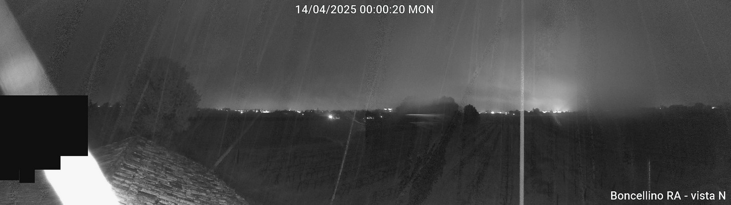 time-lapse frame, Boncellino Nord webcam
