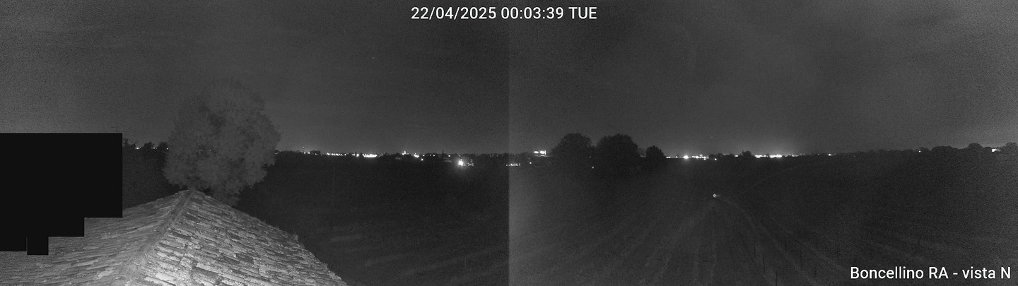 time-lapse frame, Boncellino Nord webcam