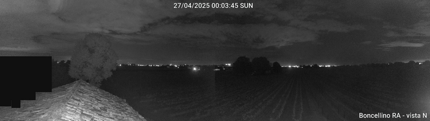 time-lapse frame, Boncellino Nord webcam