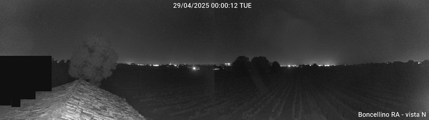 time-lapse frame, Boncellino Nord webcam