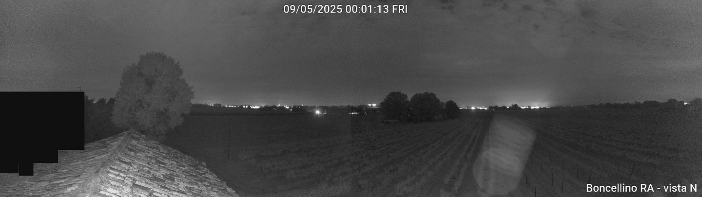 time-lapse frame, Boncellino Nord webcam