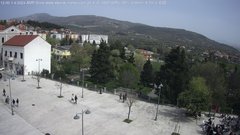 view from Drniš on 2024-04-01