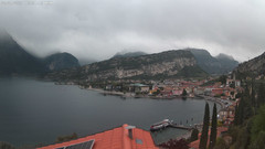 view from Torbole sul Garda - Busatte: Northern direction on 2024-04-22