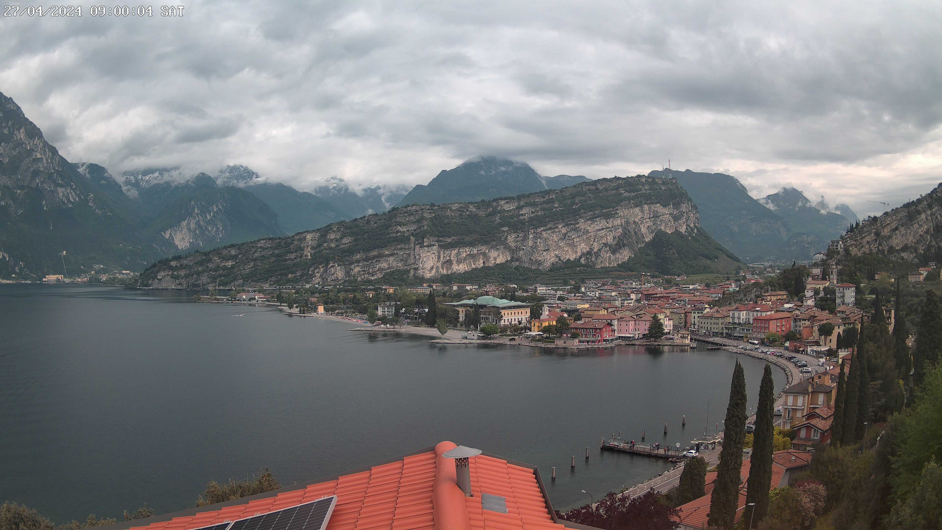 time-lapse frame, Torbole sul Garda - Busatte: Northern direction webcam