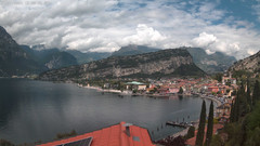 view from Torbole sul Garda - Busatte: Northern direction on 2024-04-27