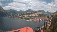 view from Torbole sul Garda - Busatte: Northern direction on 2024-04-30
