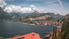 view from Torbole sul Garda - Busatte: Northern direction on 2024-05-10