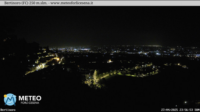 time-lapse frame, Bertinoro webcam
