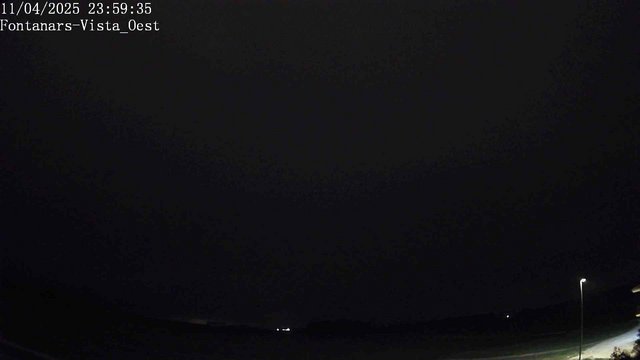 time-lapse frame, Fontanars webcam