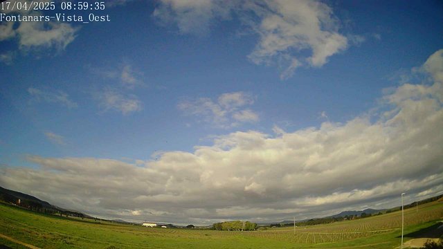 time-lapse frame, Fontanars webcam