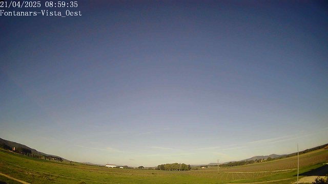 time-lapse frame, Fontanars webcam