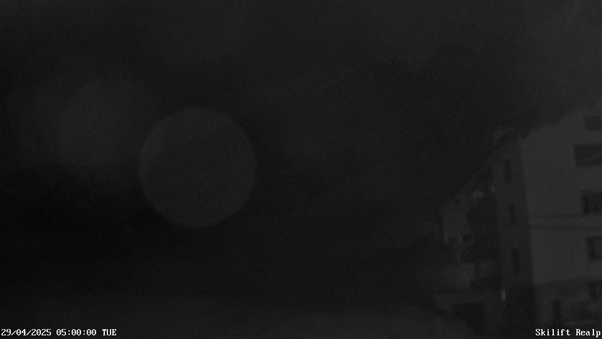 time-lapse frame, Skilift Realp webcam